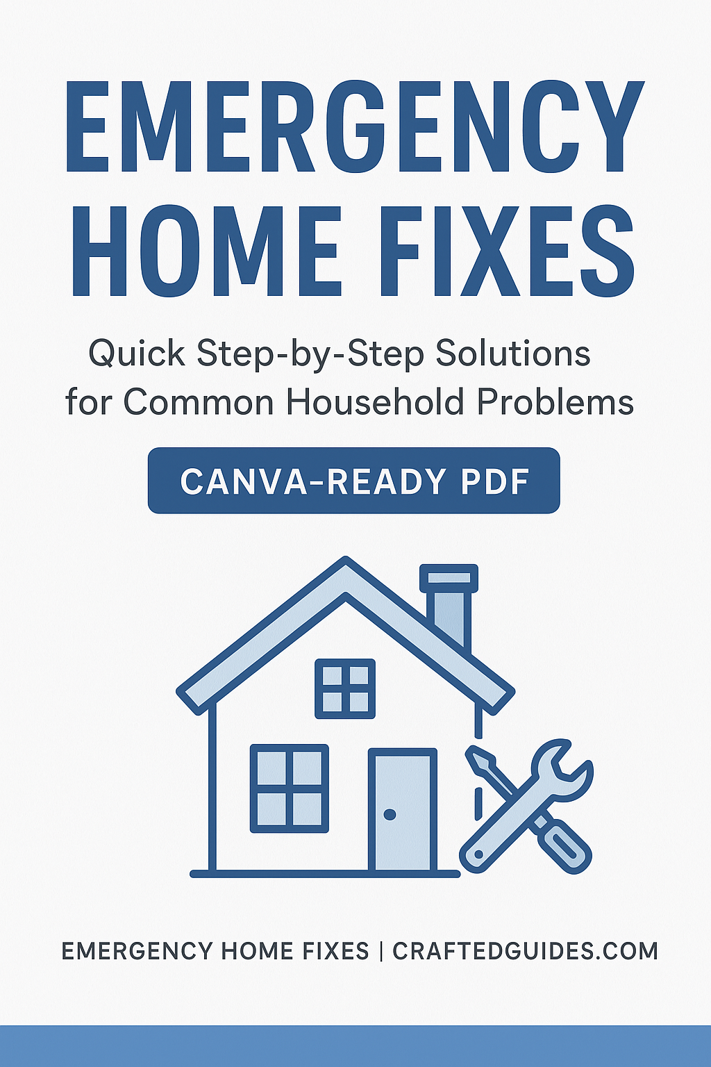 Emergency Home Fixes Guide – Quick Step-by-Step Solutions for Common Household Problems | DIY Repair Manual